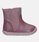 Geox Macchia Bottes en Rose pour filles (330100) - pour semelles orthopédiques