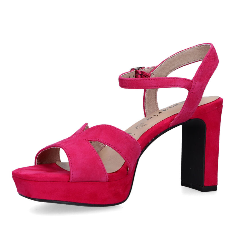Tamaris Sandales à talons en Noir pour femmes (322328)