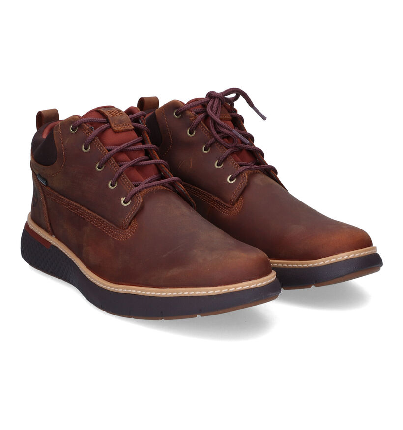 Timberland Cross Mark GTX Chukka Bottines en Marron pour hommes (313465)