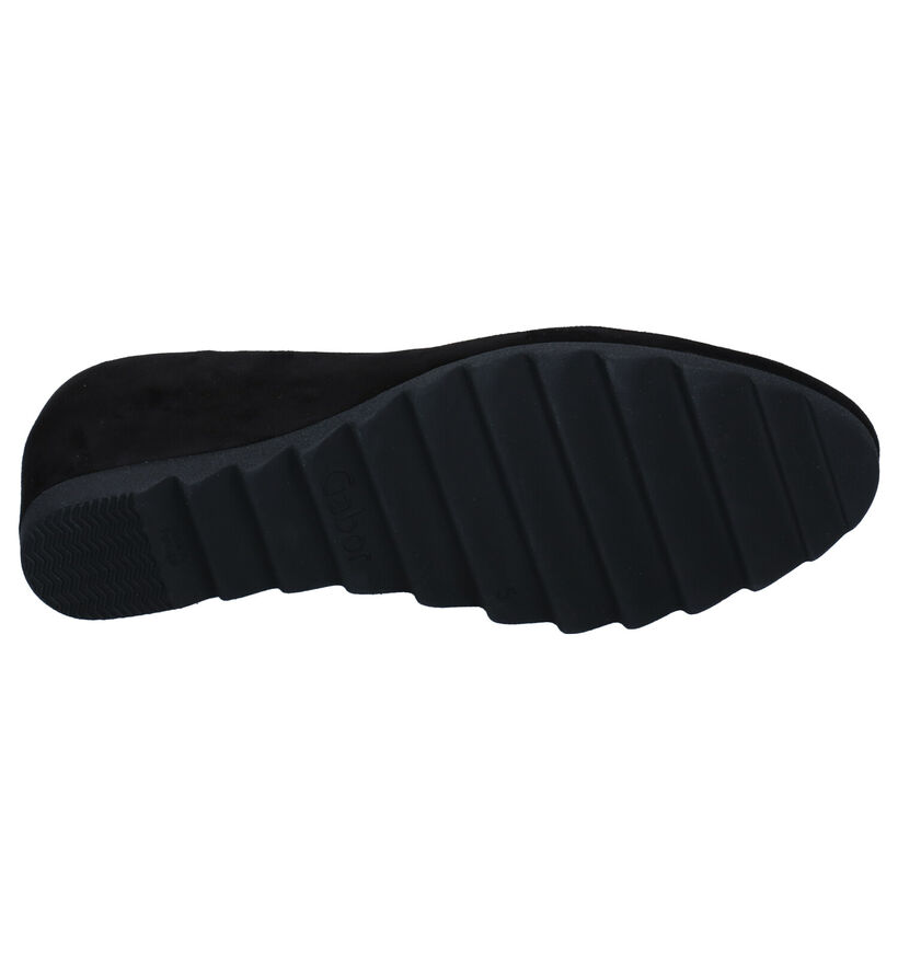 Gabor Sacchetto Zwarte Pumps in nubuck (282280)