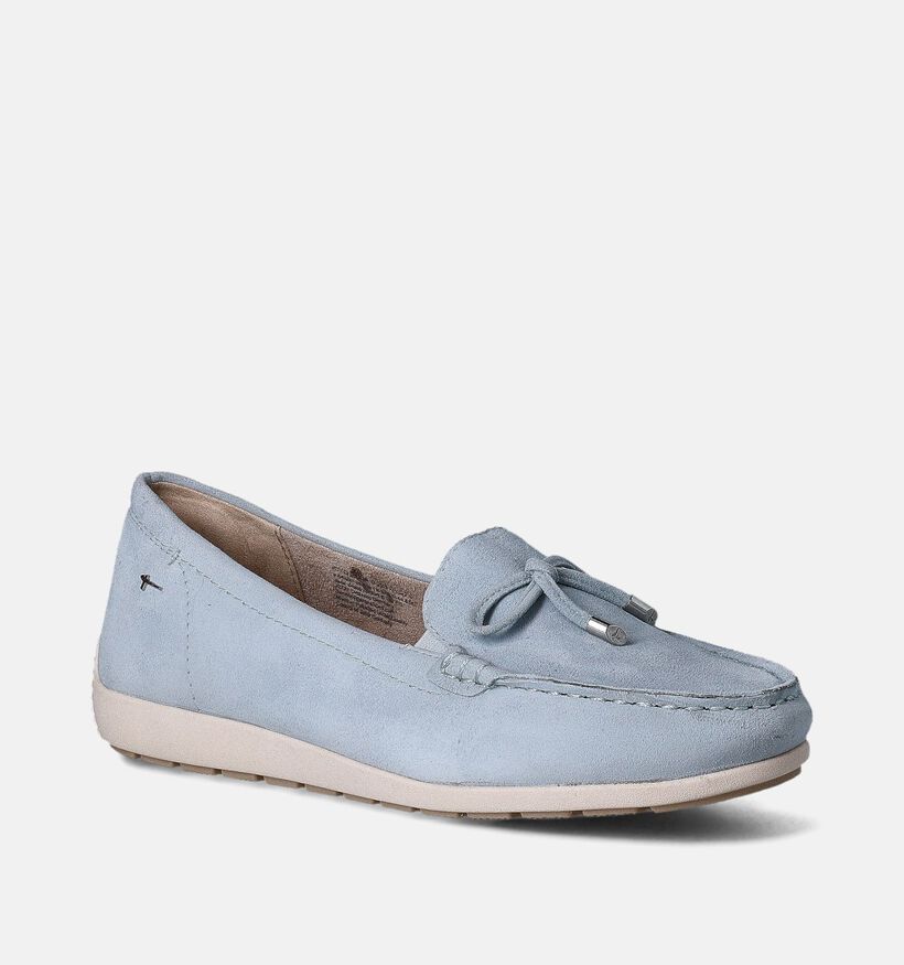 Tamaris Comfort Mocassins en Bleu pour femmes (351719) - pour semelles orthopédiques