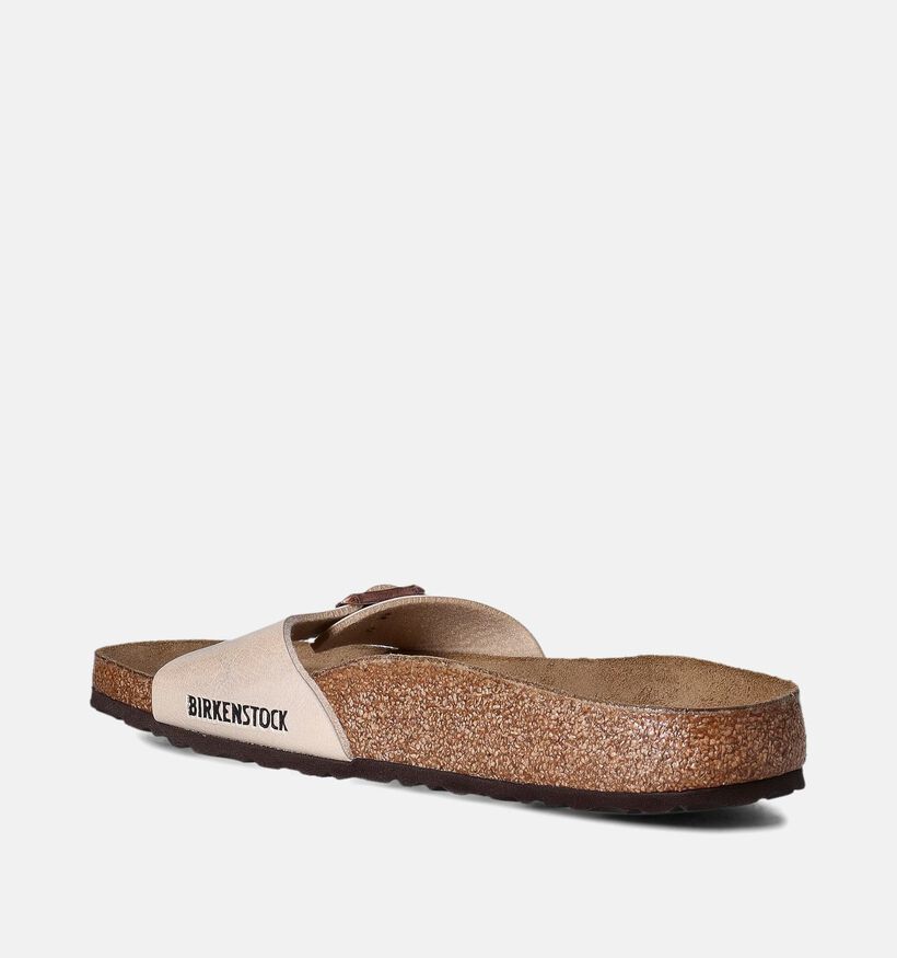 Birkenstock Madrid Nu-pieds en Écru pour femmes (350899)