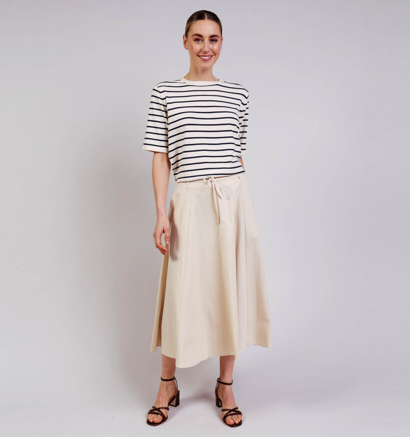 Desires Ophelia Below Knee Lichtbeige Rok voor dames (370647)