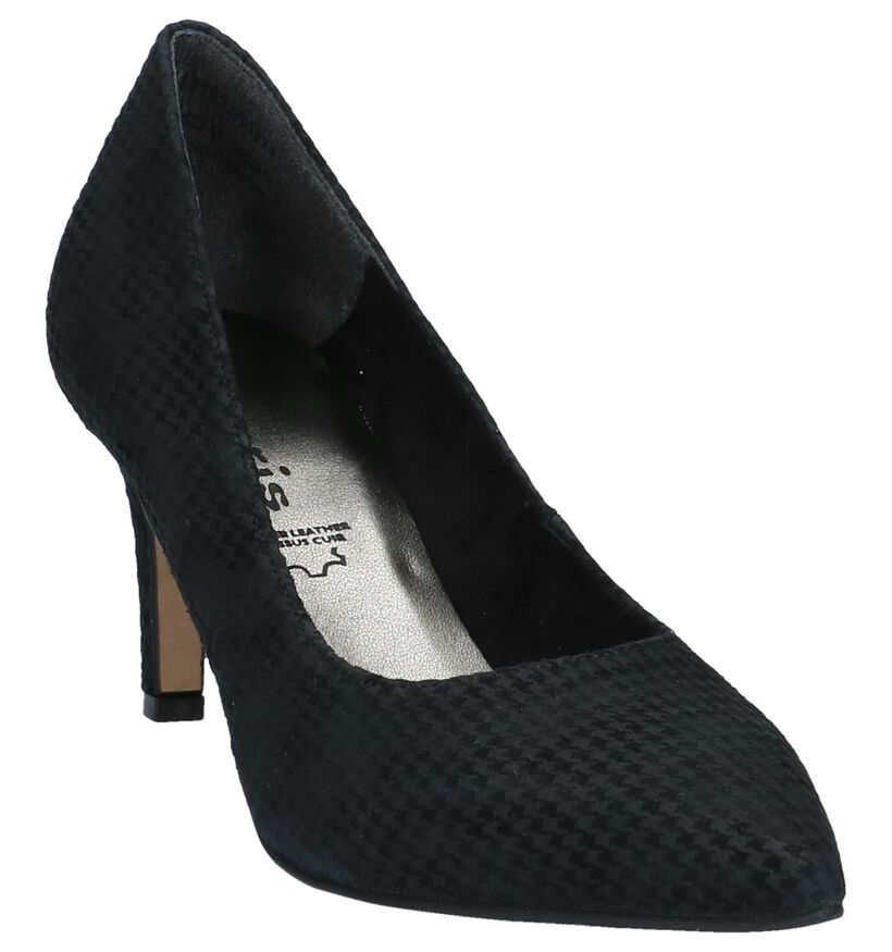 Pumps Zwart Tamaris in daim (226677)