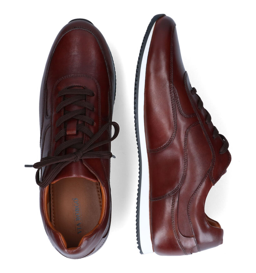 Via Borgo Chaussures à lacets en Marron pour hommes (318029)