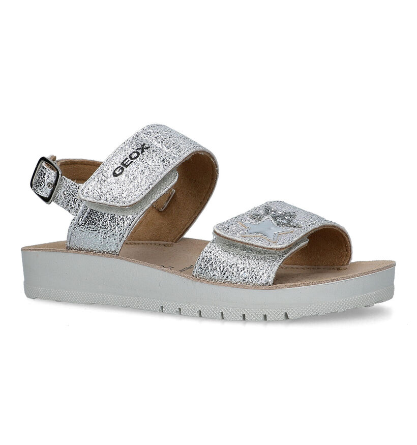 Geox Costarei Sandales en Argent pour filles (326607)