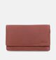 Euro-Leather Cognac Overslagportemonnee voor dames (353527)