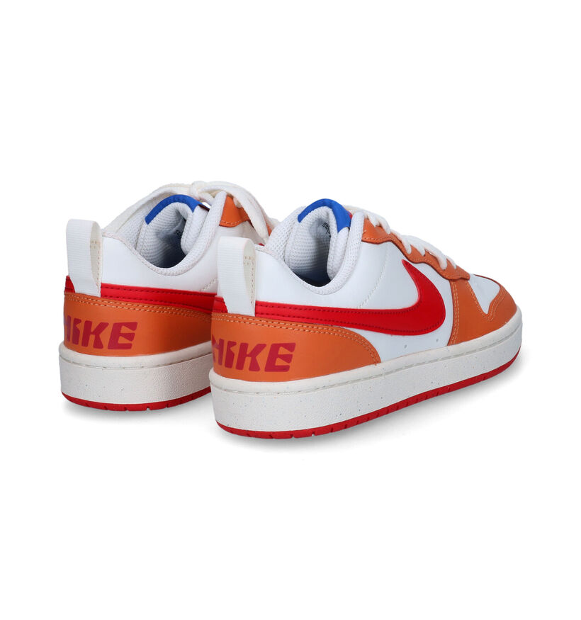 Nike Court Borough LOW 2 GS Baskets en Blanc pour filles, garçons (350497)