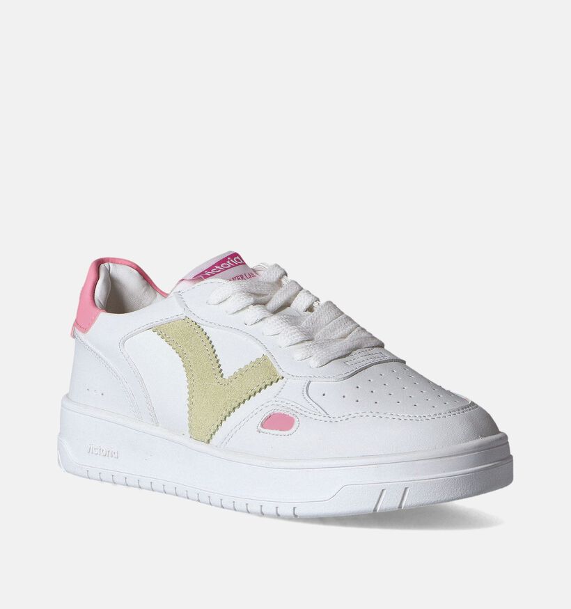 Victoria Witte Sneakers voor dames (353476) - geschikt voor steunzolen