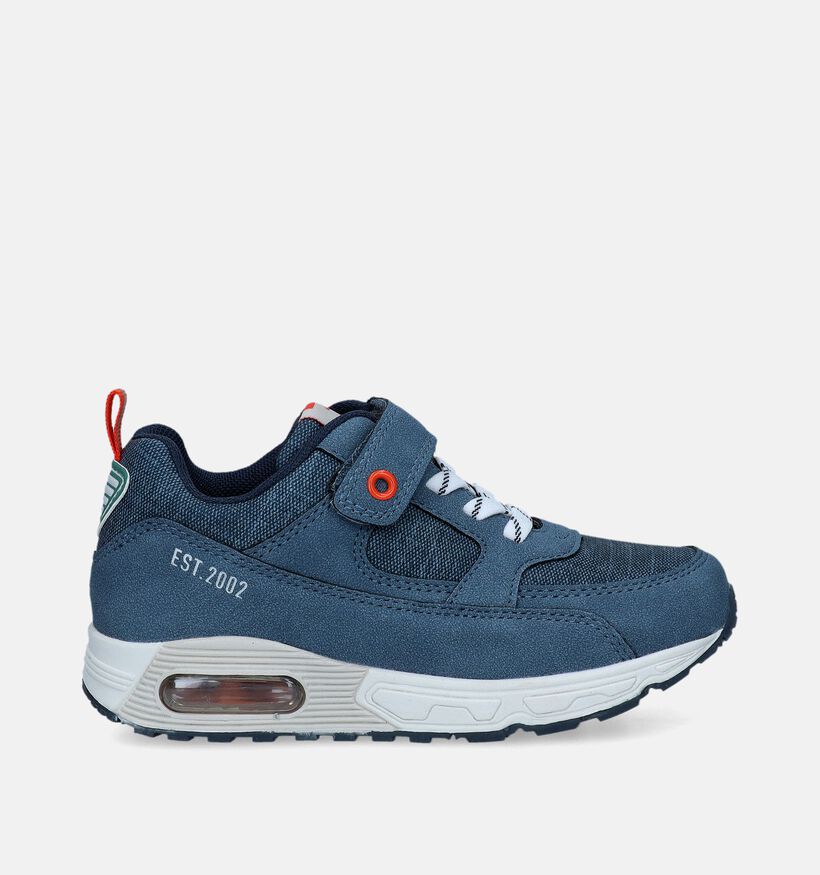 SJ Blauwe Sneakers voor jongens (338576) - geschikt voor steunzolen