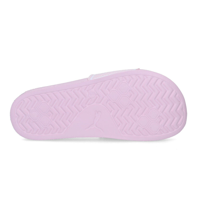 Puma Leadcat Roze Badslippers voor dames (301378)