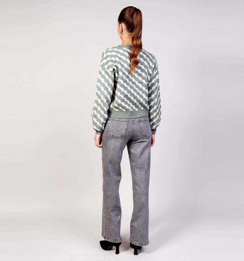 Vero Moda Lara Donkergroene Pull voor dames (361222)