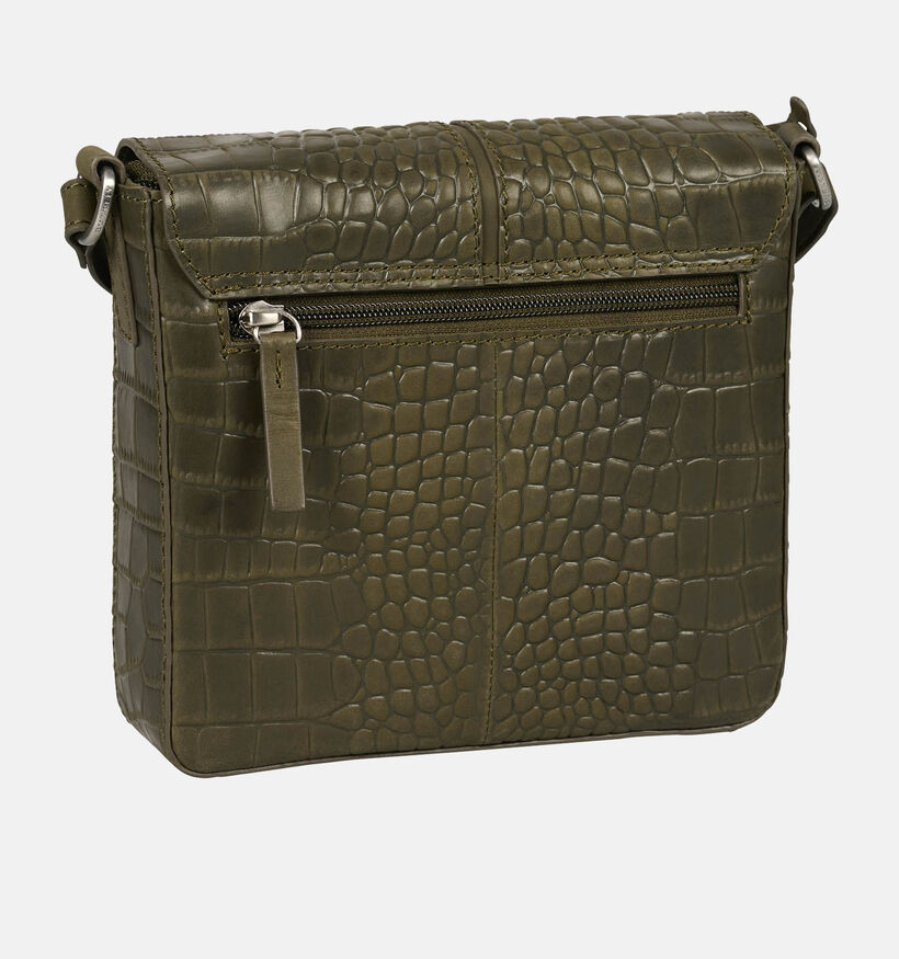 Burkely Colbie Sac porté croisé en Vert Kaki pour femmes (347976)