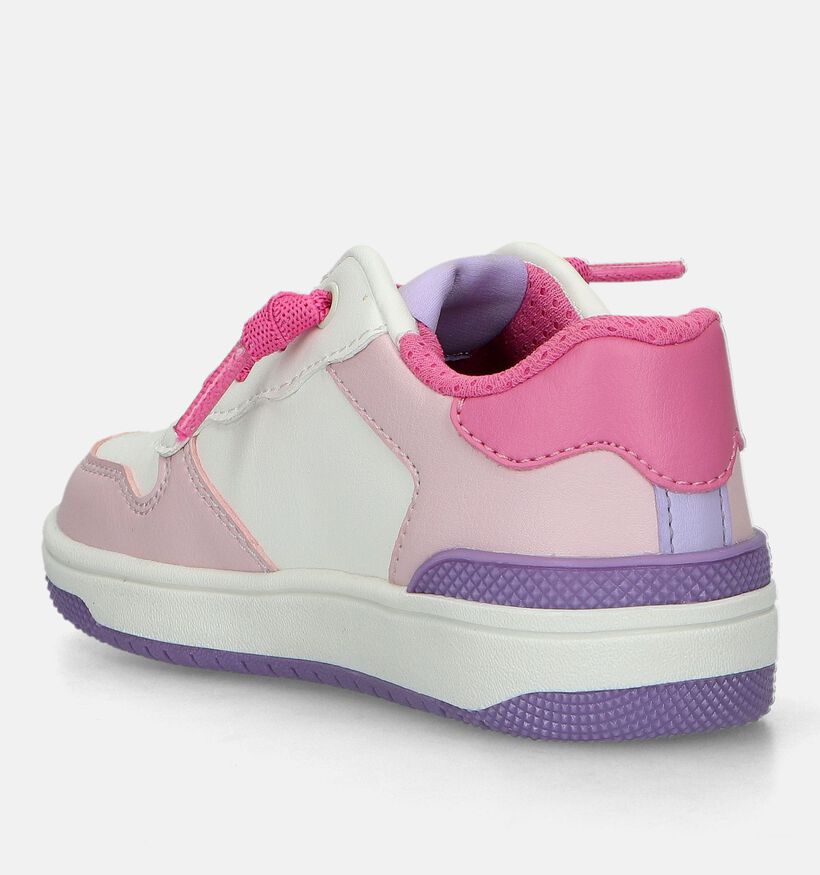 Geox Washiba Baskets en Blanc pour filles (335799) - pour semelles orthop&eacute;diques