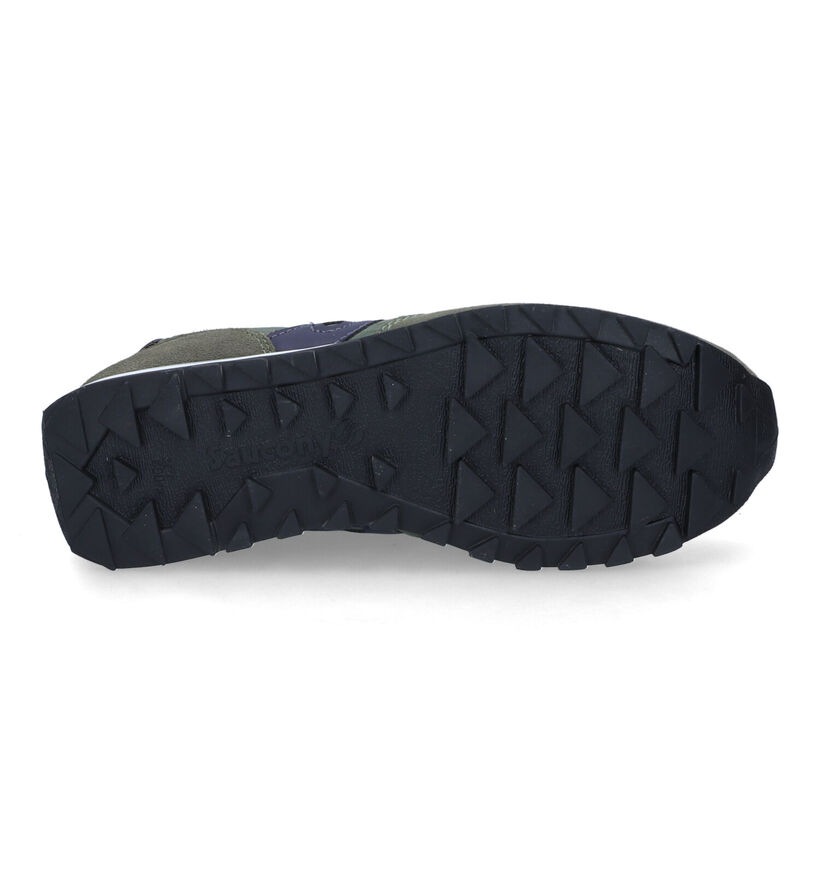 Saucony Jazz Original Kaki Sneakers voor heren (312535) - geschikt voor steunzolen