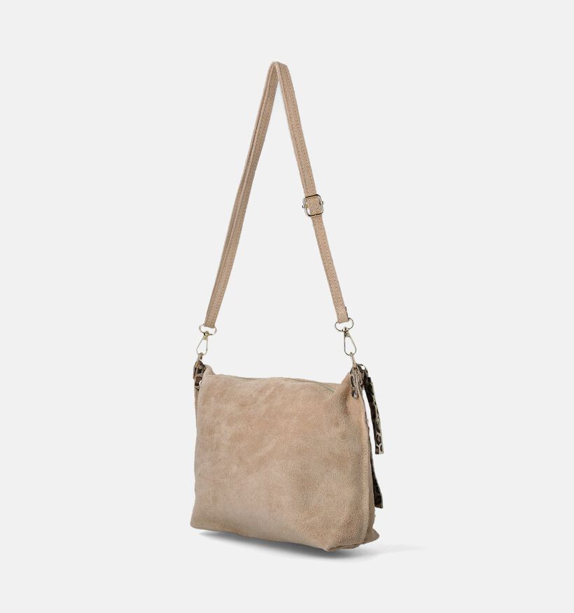 Via Limone beige Crossbody tas voor dames (360515)