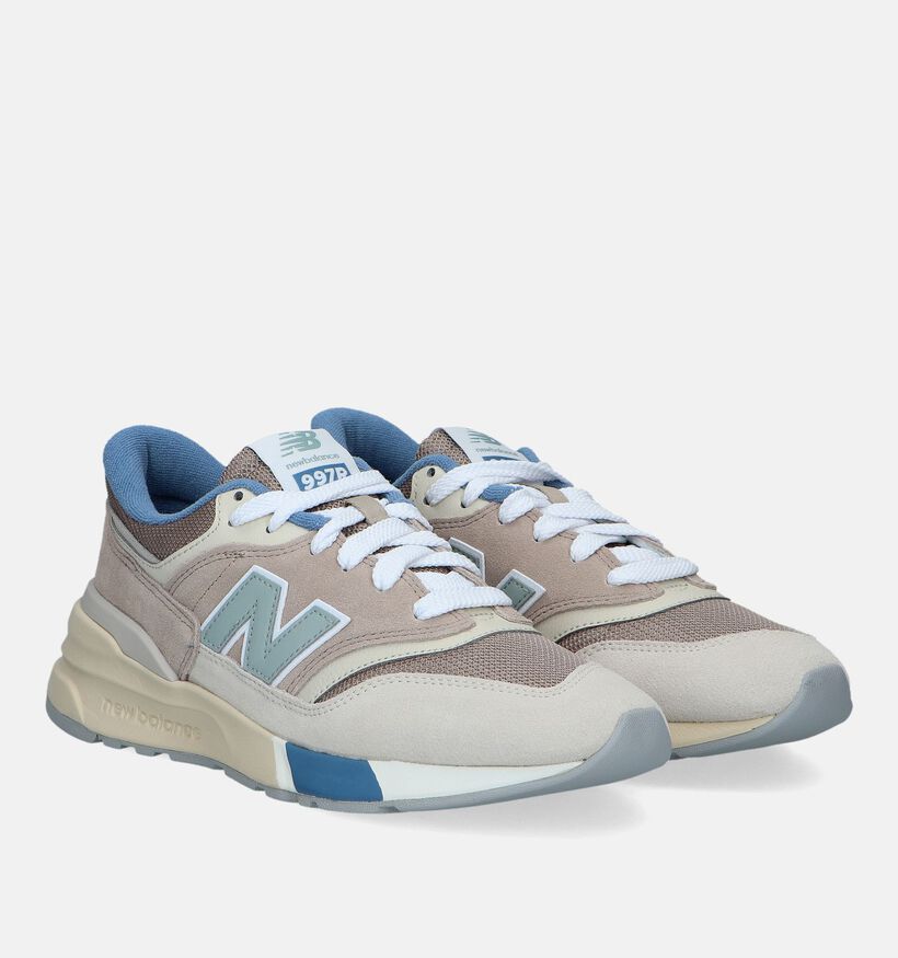 New Balance U 997 Baskets en Beige pour hommes (327281) - pour semelles orthopédiques