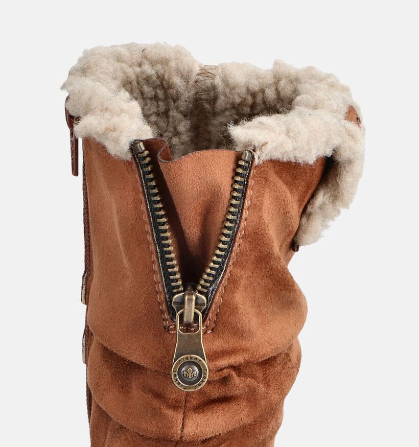 Rieker Cognac Enkellaarzen Rieker Cognac Enkellaarzen voor dames (363541)