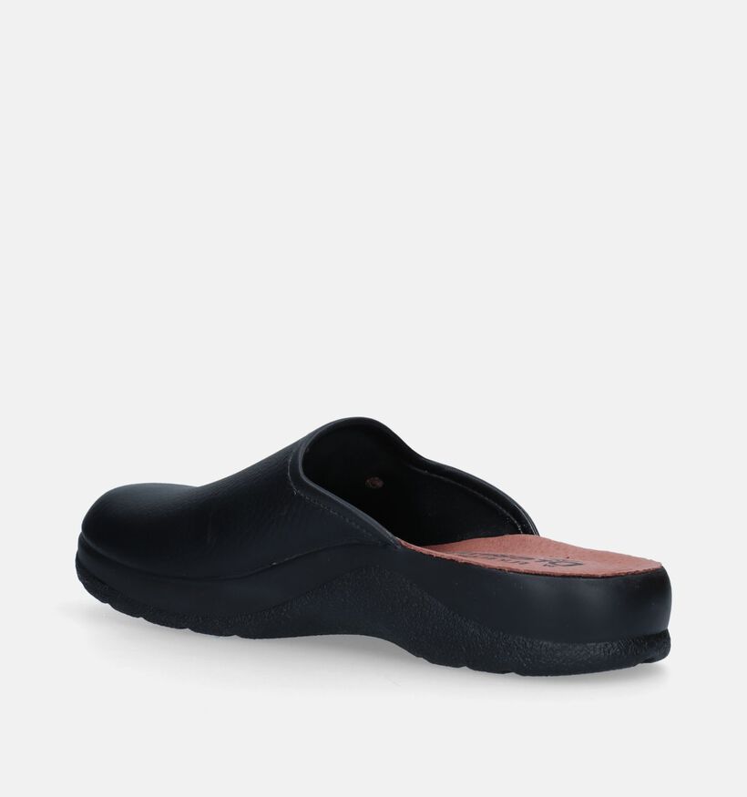 Fly Flot Pantoufles ouvertes en Noir pour hommes (281890)