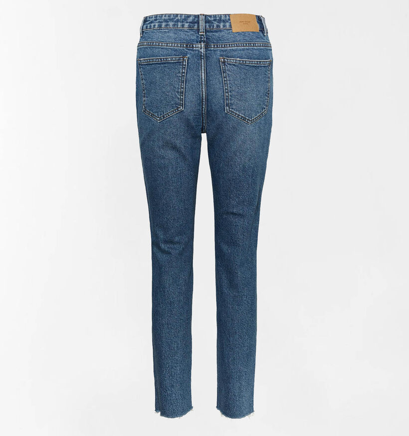 Vero Moda Brenda Straight Jeans en Bleu L30 pour femmes (318339)