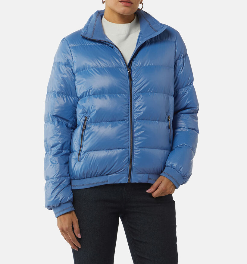 comma Blauwe Donsjas voor dames (345689)