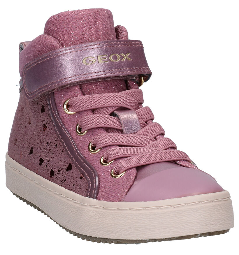 Geox Bronzen Hoge Schoenen in kunstleer (294104)