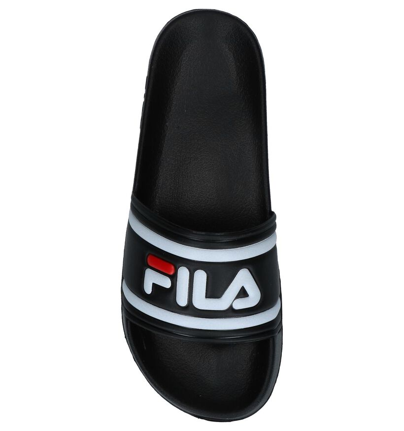 Fila Morro Bay Zwarte Badslippers, Zwart, pdp