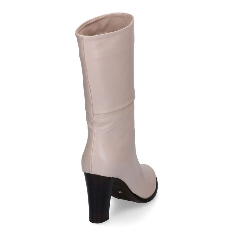 Signatur Bottes courtes en Beige pour femmes (308202)