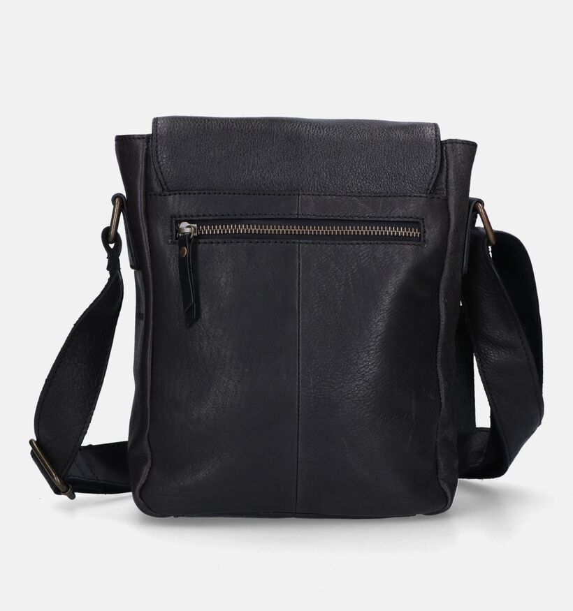 Burkely Ranger Sac à bandoulière en Noir pour hommes (333855)