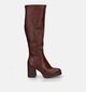 Marco Tozzi Bottes hautes en Cognac pour femmes (330644)