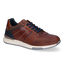 Bullboxer Chaussures à lacets en Cognac pour hommes (305083) - pour semelles orthopédiques