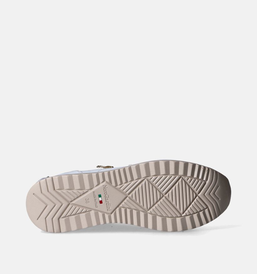 NeroGiardini Witte Platform sneakers voor dames (351908) - geschikt voor steunzolen