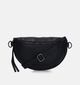 Euro-Leather Zwarte Crossbody tas voor dames (348797)