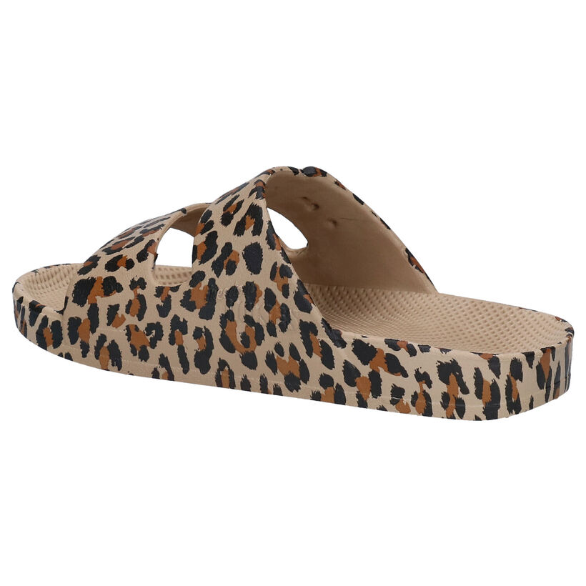 Freedom Moses Wildcat Sands Beige Slippers in kunststof (289633)