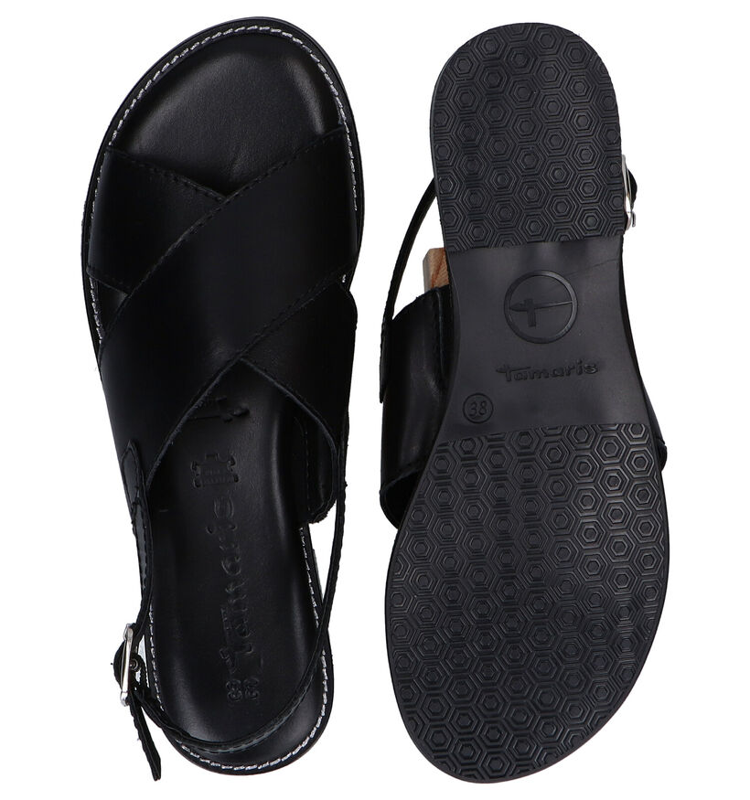 Tamaris Touch it Cognac Sandalen in daim (289310)