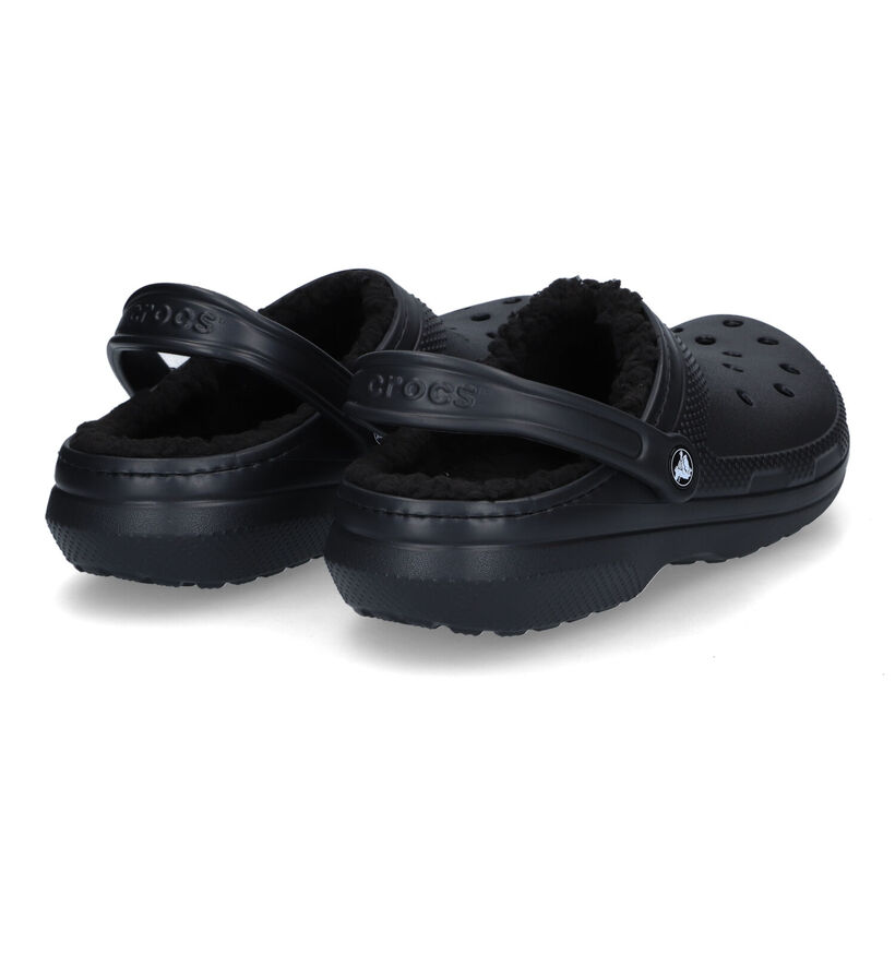 Crocs Classic All Lined Nu-pieds en Noir pour hommes (347562)