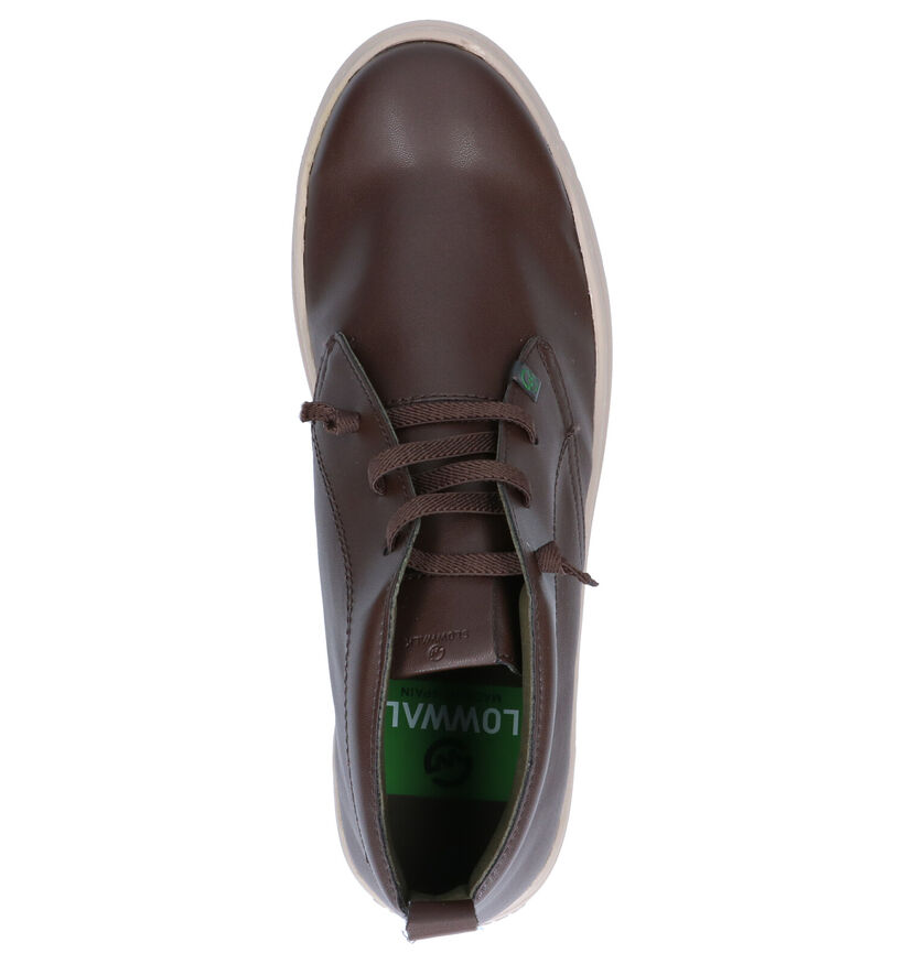 Slowwalk Lucian Chaussures sans lacets en Brun en simili cuir (258744)