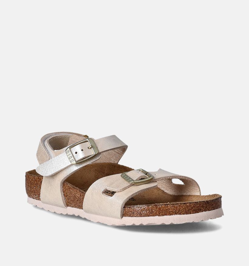 Birkenstock Rio Witte Sandalen voor meisjes (352390)