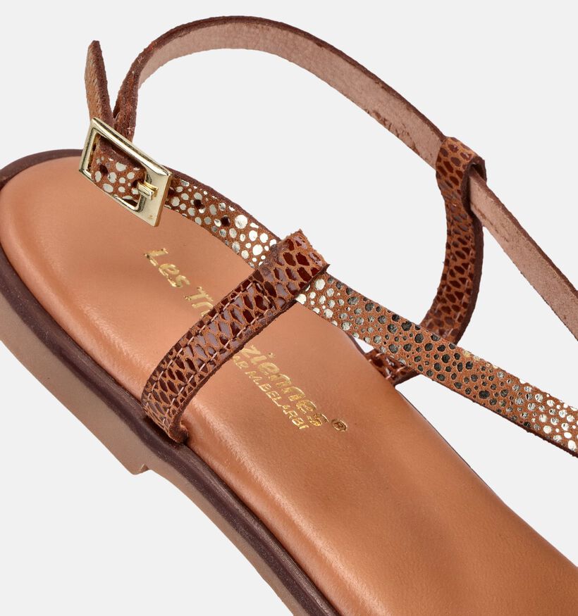 Les Tropeziennes Monagum Cognac Sandalen voor dames (373233)