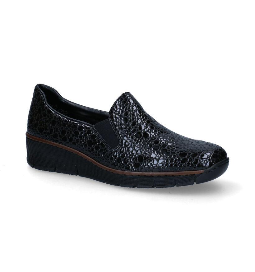 Rieker Chaussures confort en Noir pour femmes (312347) - pour semelles orthopédiques