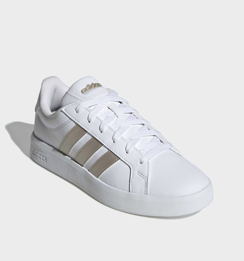 adidas Grand Court Base 3.0 Witte Sneakers voor dames (366810) - geschikt voor steunzolen