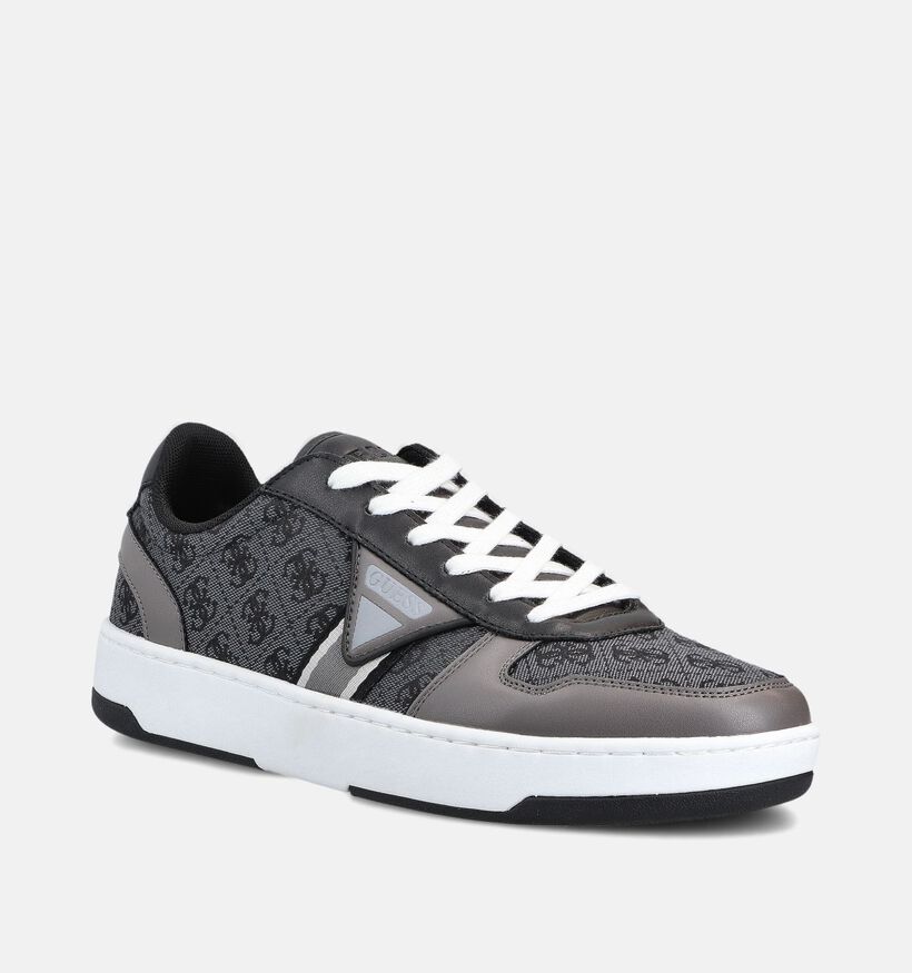 Guess Vadik Zwarte veterschoenen voor heren (366517) - geschikt voor steunzolen