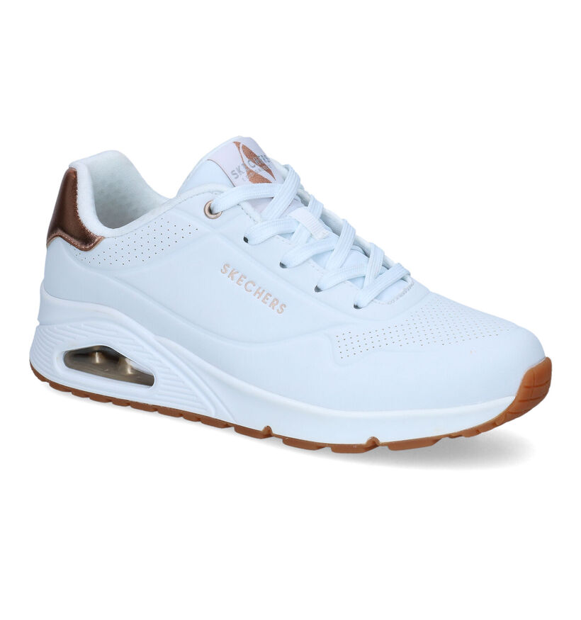 Skechers Uno Baskets en Noir en simili cuir (325451)