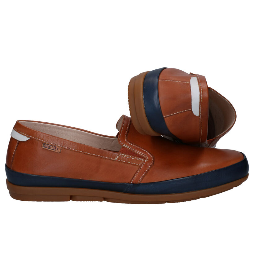 Pikolinos Altet Chaussures sans lacets en Cognac en cuir (289165)