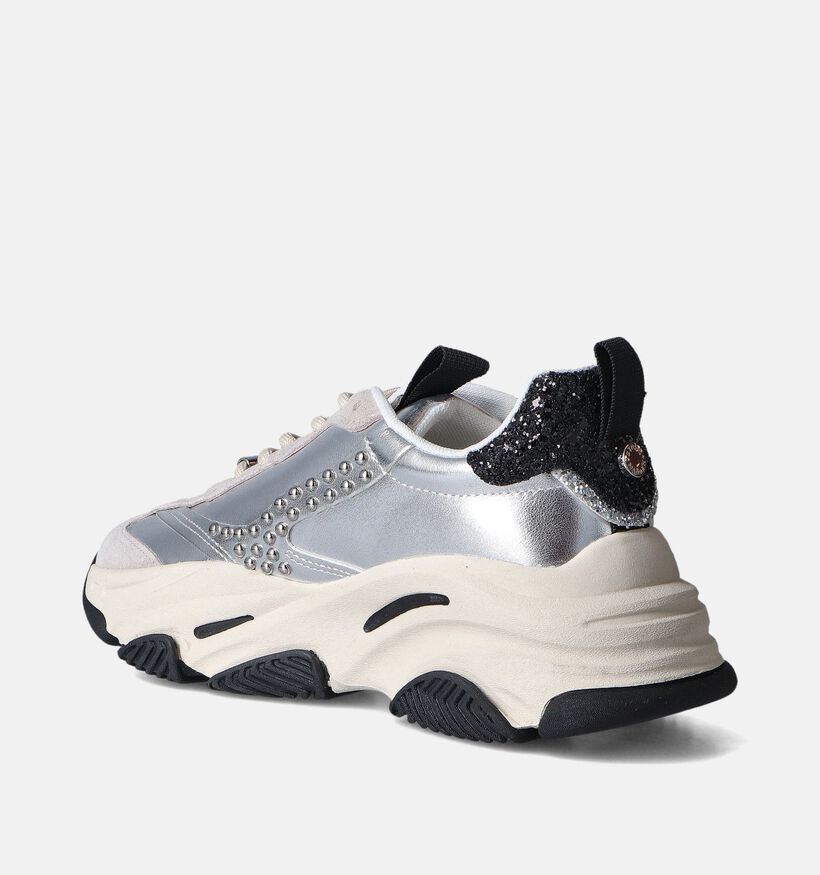 Steve Madden Posseission Baskets en Argent pour femmes (353590) - pour semelles orthopédiques