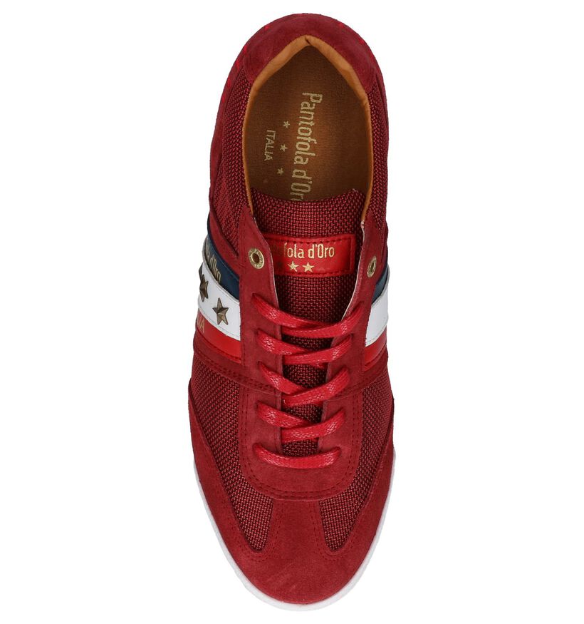 Pantofola d'Oro Chaussures basses en Rouge foncé en cuir (240866)