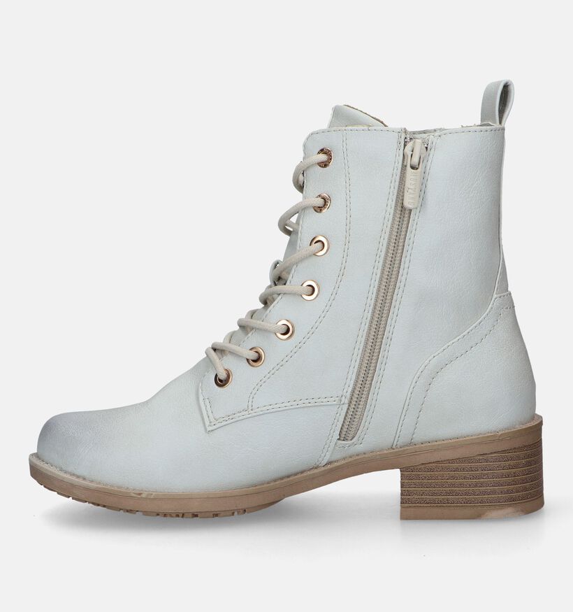 Mustang Boots à lacets en Noir pour femmes (345424)