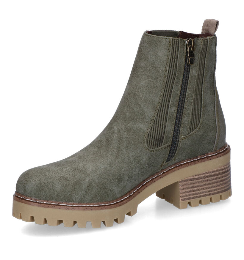 Blowfish Malibu Leven Chelsea Bottines en Noir en simili cuir (314144)