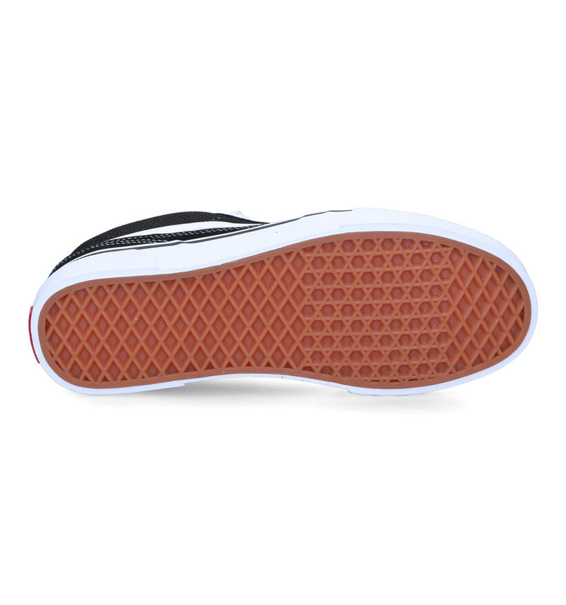 Vans Caldrone Baskets de skate en Noir pour hommes (328145)