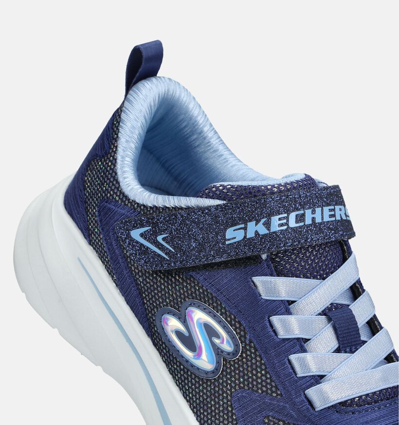 Skechers Wave 92 Donkerblauwe Schoenen voor jongens, meisjes (376821)